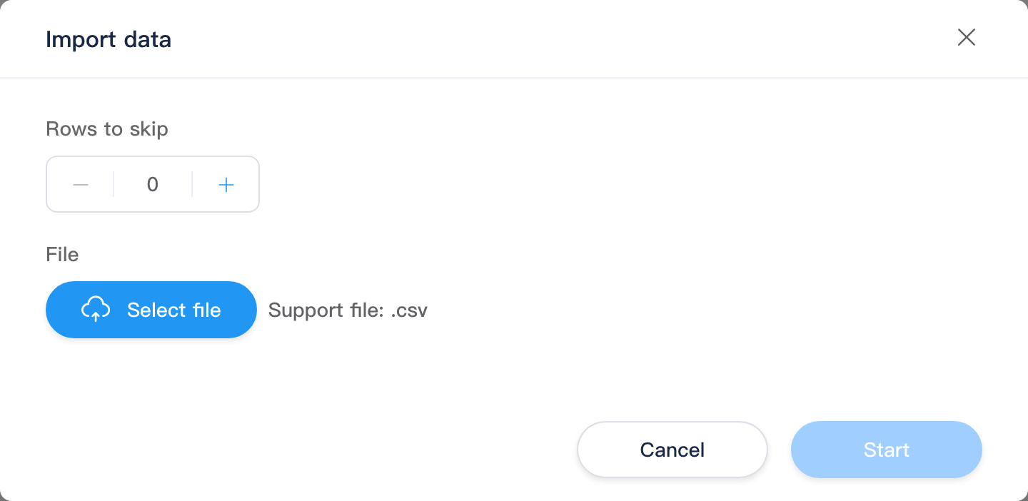 SQLite CSV import