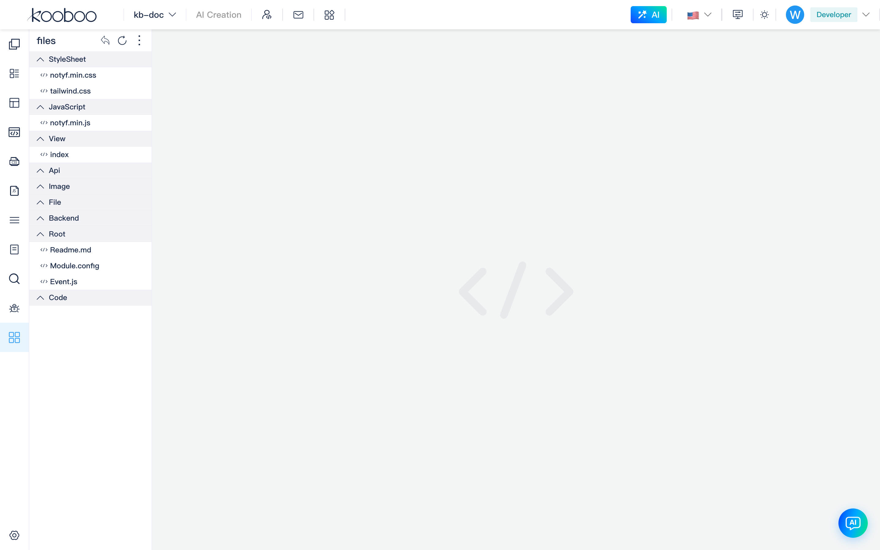 Dev mode: edit module files