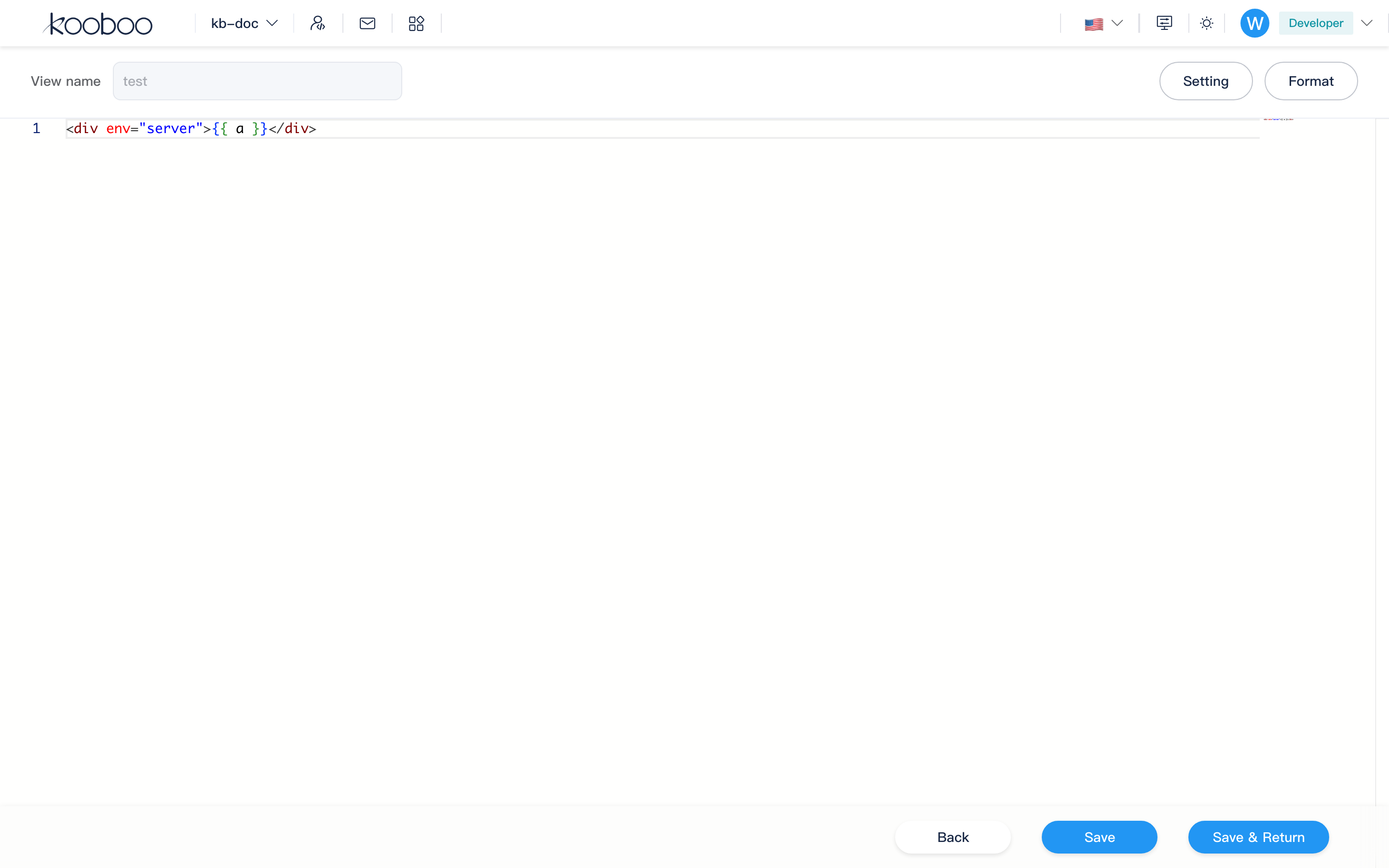 View edit: Monaco editor and footer