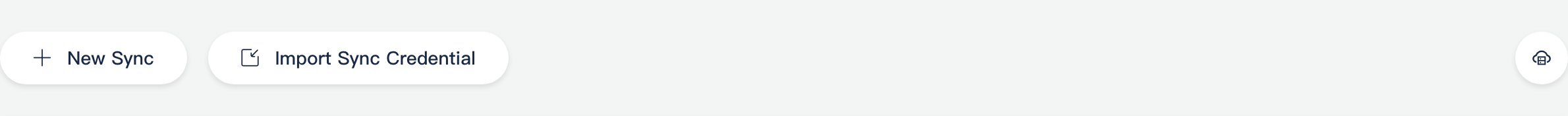 Sync toolbar