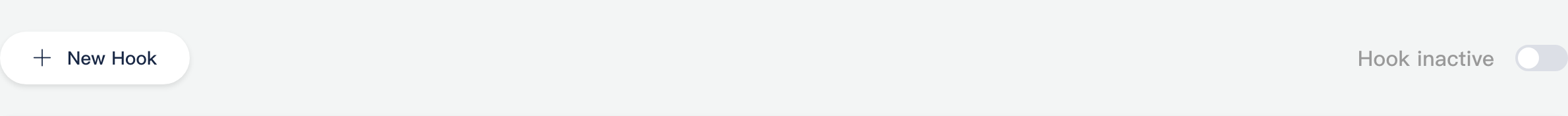 Request hooks toolbar
